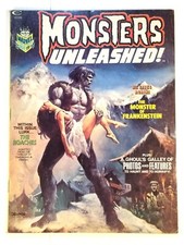 MONSTERS UNLEASHED #2 Marvel/Curtis Magazine 1973 Boris Vallejo-c Brunner-a Muito Bom+ comprar usado  Enviando para Brazil