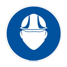 Panneau obligation casque d'occasion  Cambrai
