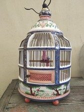 Earthenware desvres bird d'occasion  Expédié en Belgium