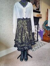 Green black brocade for sale  NEWCASTLE UPON TYNE