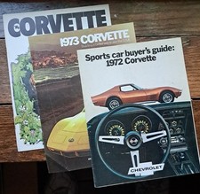 Corvette sales brochures. for sale  West Salem