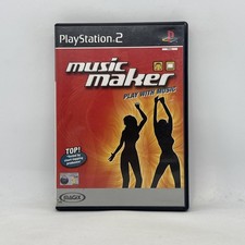 Music Maker Magix Play With Music PS2 Sony PlayStation Videogame Grátis Post PAL comprar usado  Enviando para Brazil