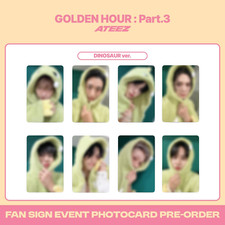 [Pré-venda] Cartão fotográfico ATEEZ 12ª Mini Golden Hour Part.3 MakeStar Photo & VC evento comprar usado  Enviando para Brazil