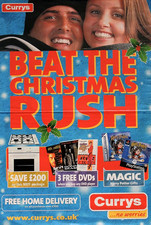 Currys 2001 christmas for sale  LIVERPOOL