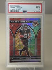 Usado, 2022 Panini Mosaico de Vidro Mosaico Drake London #GM-26 RC Falcons PSA 9 PERFEITO ESTADO SSP comprar usado  Enviando para Brazil