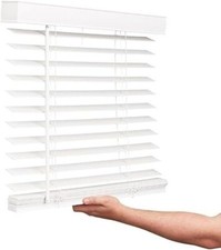 Persianas de madeira sintética sem fio OTUS & WINDOWARE, 35" de largura x 60" de comprimento comprar usado  Enviando para Brazil