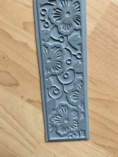 Grey rubber floral for sale  POOLE