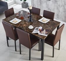 Seat marble dining for sale  HARROW