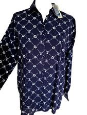 Chemise marine imprimee d'occasion  Flers