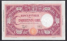 Italia regno banconota usato  Italia