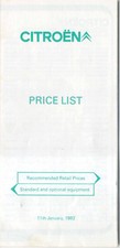 Original price list for sale  BATLEY