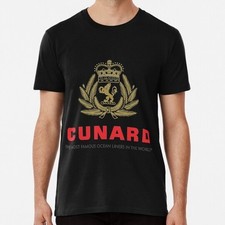 Camiseta Luxury Cruises Cunard tamanho P a 5XL fabricada nos EUA comprar usado  Enviando para Brazil