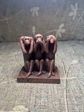 Resin wise monkeys for sale  BALLYMONEY