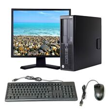 Computador HP Desktop i3 SFF 8GB RAM 240GB SSD 17 polegadas LCD Windows 10 Home Wi-Fi comprar usado  Enviando para Brazil