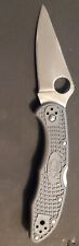 Spyderco delica knife for sale  Wellington