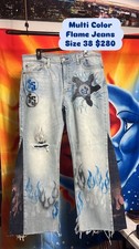 Custom airbrush jeans for sale  Las Vegas
