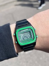 Vintage Quiksilver Relógio Masculino Anos 00 Y2K Digital RARO Alarme Cronógrafo Japão MOVT, usado comprar usado  Enviando para Brazil