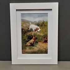 Vintage dog art for sale  NELSON