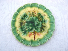 Assiette ancienne barbotine d'occasion  France