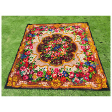 Tapete tapete tecido floral brilhante antigo dos anos 1930 colcha capa sofá comprar usado  Enviando para Brazil