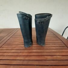 Pair gaiters leather d'occasion  Expédié en Belgium
