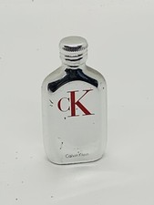 Usado, CK One Calvin Klein Unissex 15ml Miniatura Eau de Toilette Garrafa Prata Splash comprar usado  Enviando para Brazil