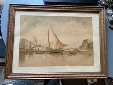 Lithographie ancienne couleurs d'occasion  La Ferté-Gaucher