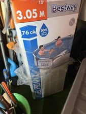 Bestway 10ft steel for sale  CHELMSFORD