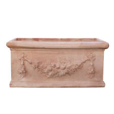 Cassetta fioriera terracotta usato  Italia