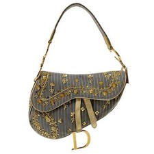 Bolsa selim DIOR cinza lantejoulas edição limitada comprar usado  Enviando para Brazil