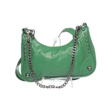 Zara, torba na ramię, damska, poliuretanowa, zielona, 26, 5, 12 cm #KWc na sprzedaż Zara, torba na ramię, damska, poliuretanowa, zielona, 26, 5, 12 cm #KWc na sprzedaż  PL