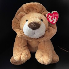 Ty Pluffies Catnap The Lion Cub Pelúcia - Brinquedo de pelúcia marrom acastanhado TyLux 2002 comprar usado  Enviando para Brazil