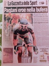 Cartolina marco pantani usato  Cavriago