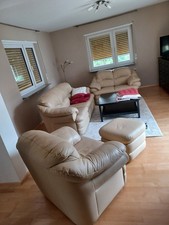 Echt leder garnitur gebraucht kaufen Echt leder garnitur gebraucht kaufen  Eich