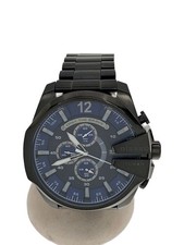 Relógio DIESEL DZ-4329 quartzo analógico preto SS tamanho grande excelente JAPÃO comprar usado Relógio DIESEL DZ-4329 quartzo analógico preto SS tamanho grande excelente JAPÃO comprar usado  Enviando para Brazil