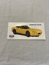Marcos ts250 2002 for sale  SHEFFIELD