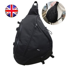 Bolsa tiracolo unissex com zíper multifuncional no peito para ciclismo caminhada caminhadas comprar usado  Enviando para Brazil