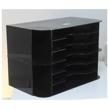 Organizador de arquivos para organizador de mesa A4 bandeja de cartas armazenamento de papel classificador de arquivos, usado comprar usado  Enviando para Brazil