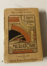 Manuale hoepli muratore usato  Arese