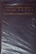 Poesie giosue carducci usato  Italia