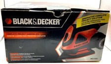 Lixadeira Black & Decker MS1000 na caixa com acessórios papel areia testado funciona comprar usado  Enviando para Brazil