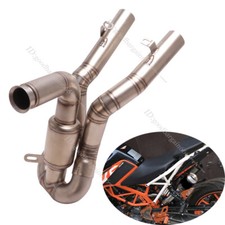 Tubulação de saída dupla 51mm tubo de escape médio modificado para Duke 390 125 250 2017-2020 comprar usado  Enviando para Brazil