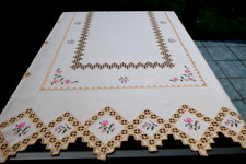 Hardanger tischdecke handarbei gebraucht kaufen  Duisburg