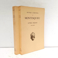 Montesquieu lettres persanes d'occasion  Paris IX