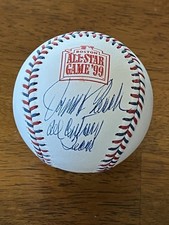 Johnny Bench 1999 All Star Game assinado ROMLB com certificado de autenticidade All Century Team Tristar  comprar usado  Enviando para Brazil