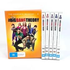 The Big Bang Theory temporadas completas 1-5 DVD box set região 4 comprar usado  Enviando para Brazil