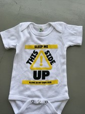 Bodysuit bebê consciência segurança infantil consciência sono bebê 0-3 meses comprar usado  Enviando para Brazil