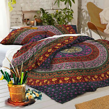 Conjunto de roupa de cama boho mandala capa de edredom solteiro casal king size capa de edredom indiana, usado comprar usado  Enviando para Brazil