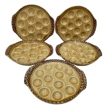 Ensemble assiettes escargots d'occasion  Massy