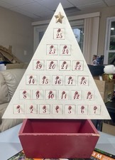 Wooden advent calendar for sale  Abingdon